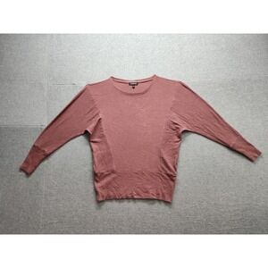 Express Women Sweaters XS Pink Crew Neck Dolman Sleeve Pullover Casual Warmer